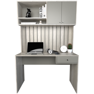 Escritorio Varillado Mesa Pc Computacion Con Alzada Moderno