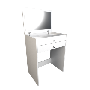 Maquillador Tocador Escritorio Espejo Manicura Esmaltero + +