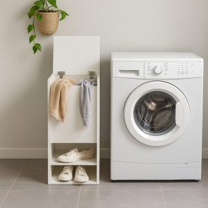 Mueble Lavadero Organizador Para Ropa Sucia, Ropin+++