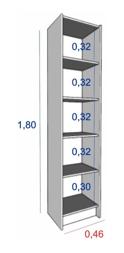 Biblioteca Torre Modular Cubos Desing Moderna Minimalista + Envió Sin Cargo Capital Federal - Imagen 14