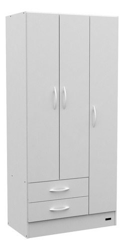 Placard Mosconi Pack 3 Puertas Color Blanco