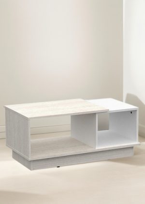 Mesa Ratona Moderna De Centro Living Minimalista Melamina+++
