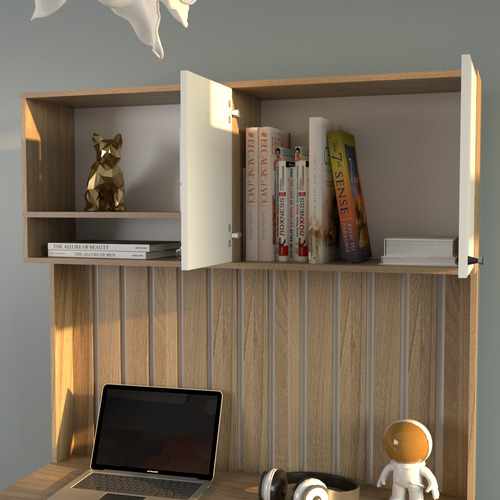 Escritorio Varillado Mesa Pc Computacion Con Alzada Moderno - Imagen 3