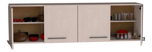 Alacena 4 Ptas Melamina 160 Orlandi + Envió Sin Cargo Capital Federal - Imagen 2