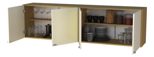 Alacena 4 Ptas Melamina 160 Orlandi + Envió Sin Cargo Capital Federal - Imagen 27