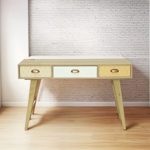 Escritorio Mesa De Pc Diseño Escandinavo Cajones Sublimados