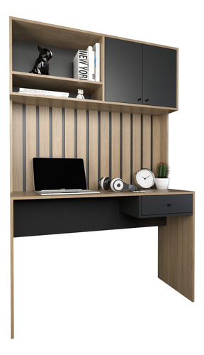 Escritorio Varillado Mesa Pc Computacion Con Alzada Moderno - Imagen 17