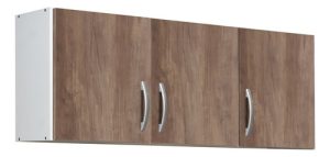 Alacena 1.20 Mt 3 Puertas Estante Mueble De Cocina Ricchezze Color Nebraska