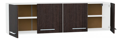 Alacena 4 Ptas Melamina 160 Orlandi + Envió Sin Cargo Capital Federal - Imagen 7