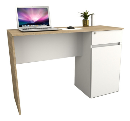 Escritorio Mesa Pc Oficina 2 Cajones Moderno + Envió Sin Cargo Capital Federal - Imagen 5