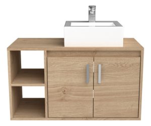 Vanitory Minimalista Moderno Flotante C/mesada Para Baño+++