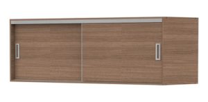 Baulera De Placard 1,80 M Melamina 2 Puertas Corredizas + +