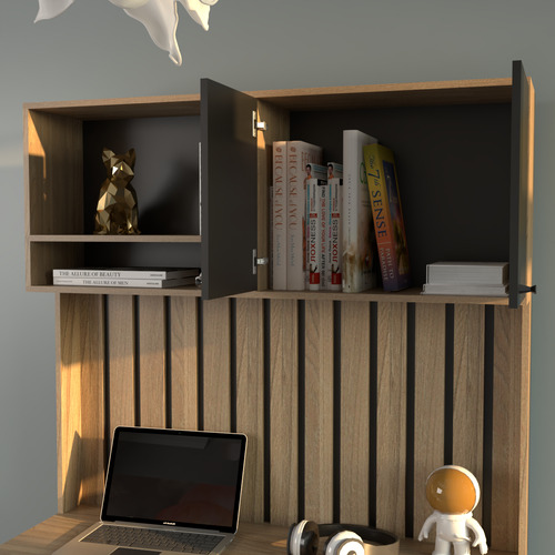 Escritorio Varillado Mesa Pc Computacion Con Alzada Moderno - Imagen 14