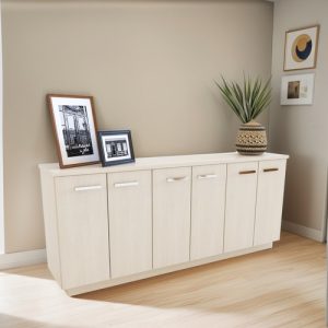 Bahiut Comoda Con Cajones 6 Puertas Vajillero Dl854 Buffet Melamina + Envio Sin Cargo Capital Federal !