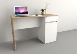 Escritorio Mesa Pc Oficina 2 Cajones Moderno + Envió Sin Cargo Capital Federal