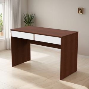 Escritorio Mesa Para Pc Melamina 2 Cajones Hogar - Oficina