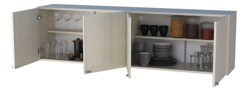 Alacena 4 Puertas Melamina 160 Orlandi + + + - Imagen 5