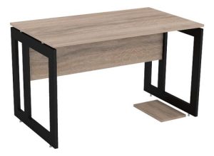 Escritorio 120 Cm Mesa Computacion Hogar Oficina Melamina 18 Color Negro - Baltico