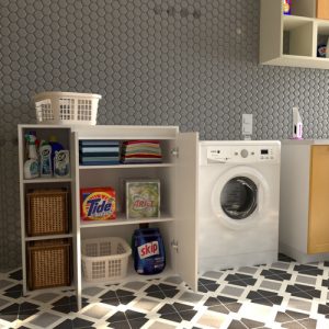 Armario Mueble Multifunción Lavadero Despensero Cocina  + +