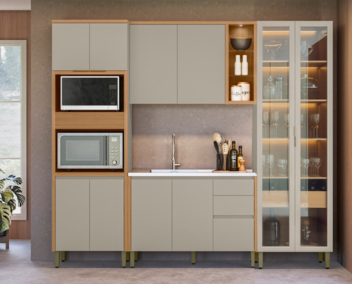 Mueble Despensero Portahorno Doble Armario Multifuncion - Imagen 8