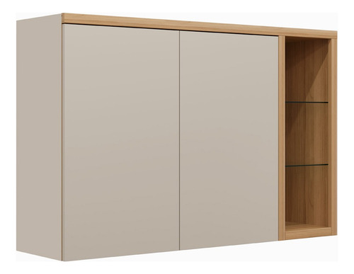 Mueble De Cocina Alacena 120cm Armario Horizontal Guardado - Imagen 2