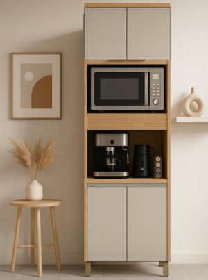 Mueble Despensero Portahorno Doble Armario Multifuncion