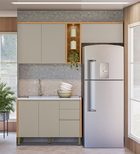 Alacena 80 Mueble Organizador Horizontal Sobre Purificador + - Imagen 10